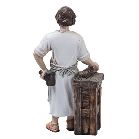 copy of Foot Washing 10 cm in resin Easter figurines