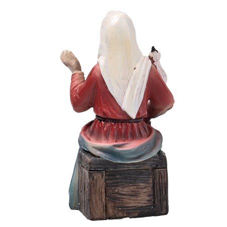 copy of Foot Washing 10 cm in resin Easter figurines