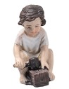 copy of Foot Washing 10 cm in resin Easter figurines