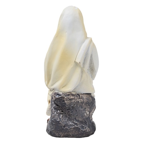 Gesù e la Samaritana al pozzo serie cm in resina per presepe