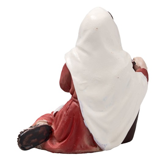 Jesus and the Samaritan Woman at the Well series cm in resin for nativity scene