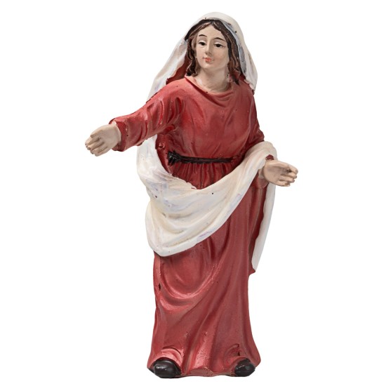 Descubrimiento de Jesús en el templo de 10 cm en resina