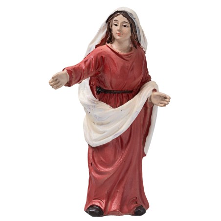 Finding of Jesus in the temple 10 cm resin for nativity scene