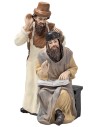 Finding of Jesus in the temple 10 cm in resin