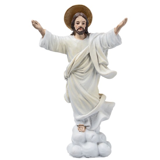Resurrection of Jesus nativity 10 cm in resin Easter figurines