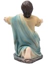 Resurrezione di Gesù presepe 10 cm in resina statuine pasquali