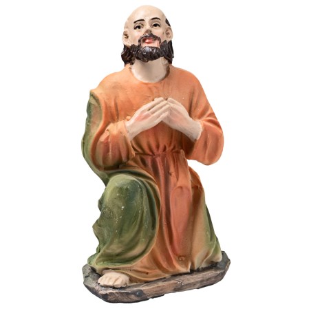 Resurrezione di Gesù presepe 10 cm in resina statuine pasquali