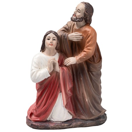 Ascensión de Jesús belén 10 cm en resina figuras de Pascua