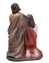 Resurrezione di Gesù presepe 10 cm in resina statuine pasquali