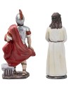 Processo di Gesù 10 cm in resina statuine pasquali