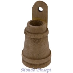 Bigoncia de madera de 4 cm Mundo Pesebres