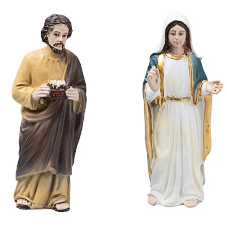 Presentazione di Gesù 10 cm in resina statuine pasquali