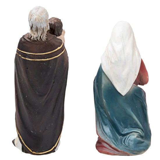 Presentation of Jesus 10 cm in resin Easter figurines for