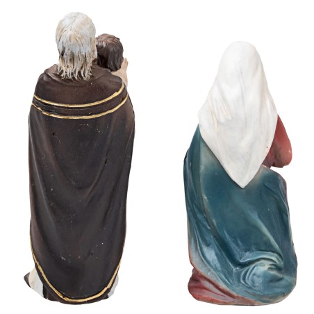 Presentation of Jesus 10 cm in resin Easter figurines for