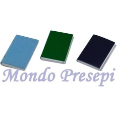 Set 3 libri cm 1,2x1,8 Mondo Presepi