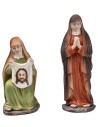 Jesus Samaritan Veronica at Calvary 10 cm in resin Easter