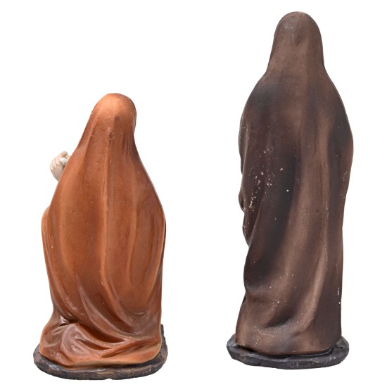 Jesús samaritano Verónica al Calvario 10 cm en resina estatuas