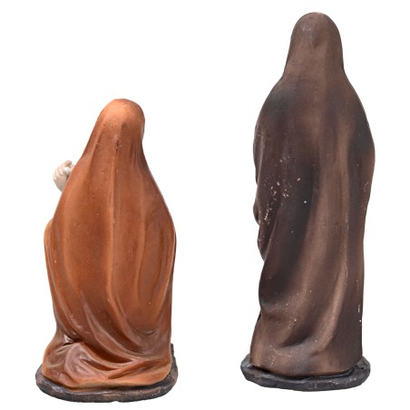 Jesús samaritano Verónica al Calvario 10 cm en resina estatuas