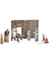 Entrada de Jesús a Jerusalén 10 en resina estatuas pascuales