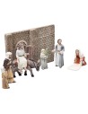 Entrada de Jesús a Jerusalén 10 en resina estatuas pascuales