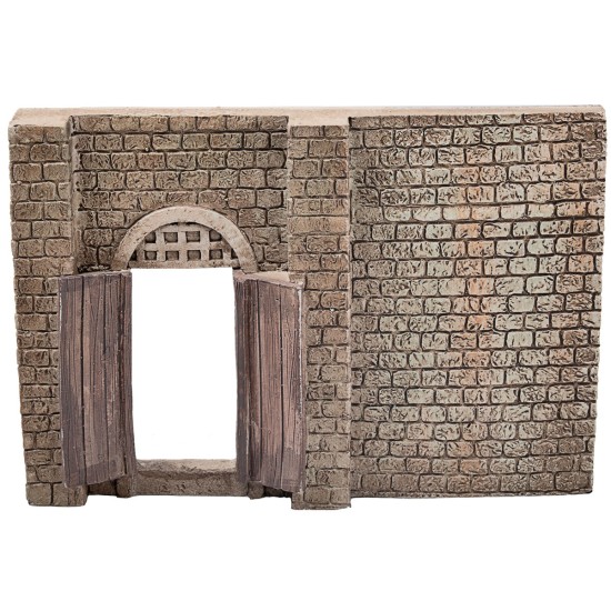 Ingresso di Gesù a Gerusalemme 10 in resina statue pasquali per