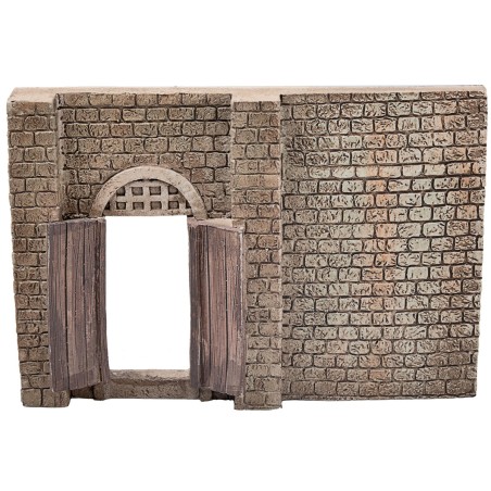 Entrada de Jesús en Jerusalén 10 en resina estatuas pascuales para