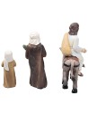 Entrada de Jesús en Jerusalén 10 en resina estatuas pascuales para
