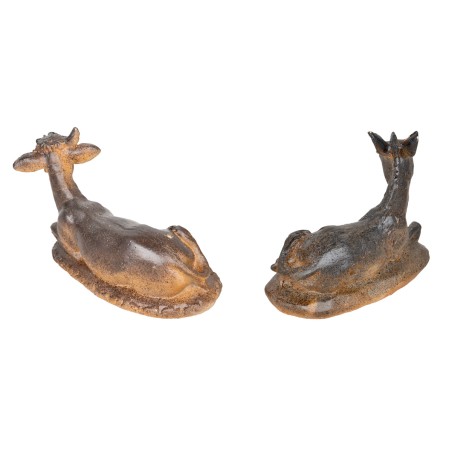 Set natività 10 soggetti 11 cm in resina per presepe Mondo