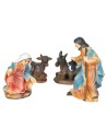 Nativity set 10 figures 11 cm in resin for Mondo nativity scene