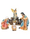 Nativity set 10 figures 11 cm in resin for Mondo nativity scene