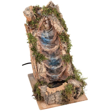 Stepped waterfall working cm 19x28x35 h for Mondo nativity scene