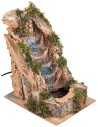 Cascata a balzi funzionante cm 19x28x35 h
