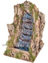 Cascada a saltos funcional cm 37x39x55h para pesebre Mondo