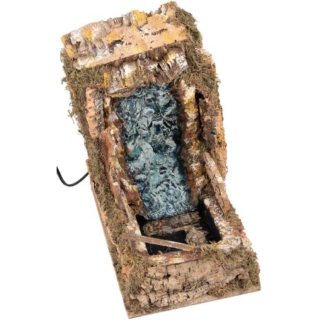 Cascata cm 18x33x30 h per presepe Mondo Presepi