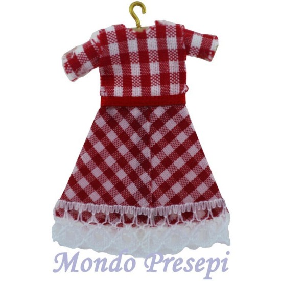 Coat hanger with dress pictures