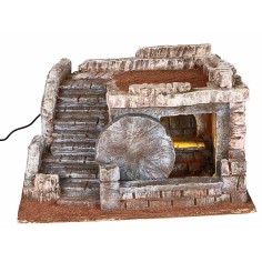 Sepulcro iluminado cm 37x32x21 h para belén Mondo Presepi