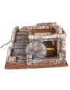 Illuminated tomb cm 37x32x21 h for nativity scene Mondo Presepi