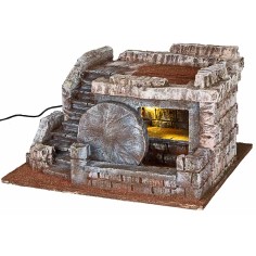 Sepulcro iluminado cm 37x32x21 h para belén Mondo Presepi 2