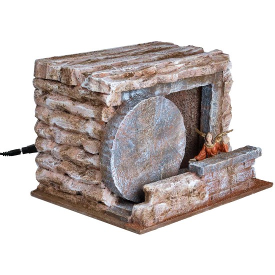 copia de Sepolcro iluminado cm 37x32x21 h para belén Mundo