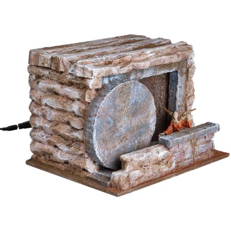 copy of Sepolcro illuminato cm 37x32x21 h per presepe Mondo