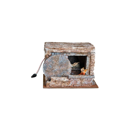 copia de Sepolcro iluminado cm 37x32x21 h para belén Mundo