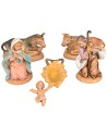 Nativity 5 subjects 6.5 cm Fontanini