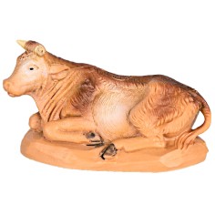 Bue seduto serie 6,5 cm Fontanini per presepe Mondo Presepi 2