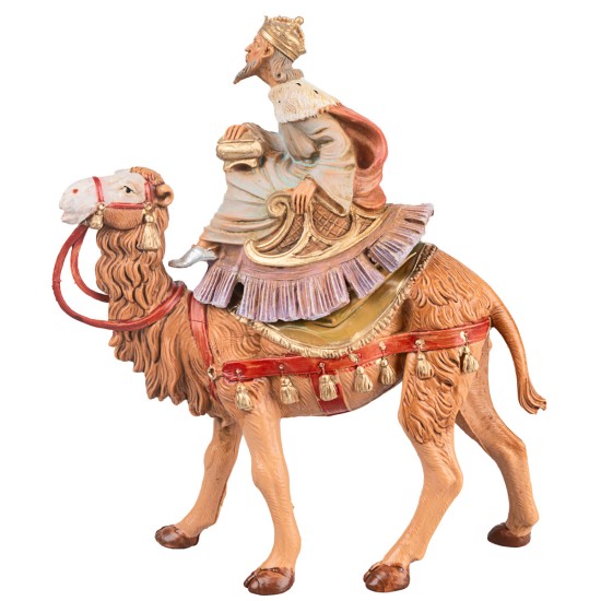 Three Wise Men on camel series 10 cm Fontanini for Nativity World