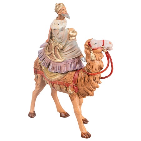 Three Wise Men on camel series 10 cm Fontanini for Nativity World