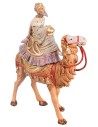 Re Magi a cammello serie 10 cm Fontanini per presepe Mondo