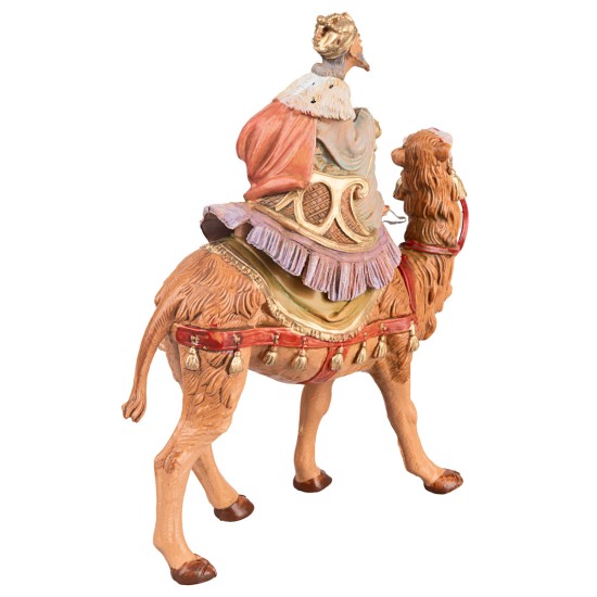 Three Wise Men on camel series 10 cm Fontanini for Nativity World