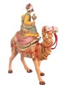 Re Magi a cammello serie 10 cm Fontanini per presepe Mondo