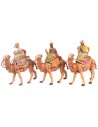 Reyes Magos en camello serie 10 cm Fontanini