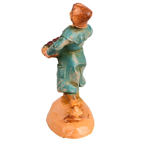 Ragazzo con cesto 6,5 cm Fontanini per presepe Mondo Presepi
